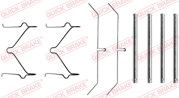 QUICK BRAKE Zubehörsatz, Scheibenbremsbelag 1091050
