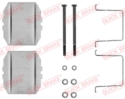 QUICK BRAKE Zubehörsatz, Scheibenbremsbelag 1091053