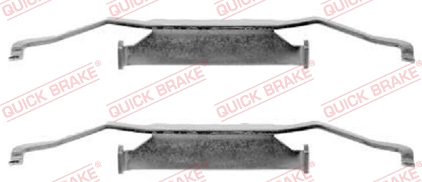 QUICK BRAKE Zubehörsatz, Scheibenbremsbelag 1091054