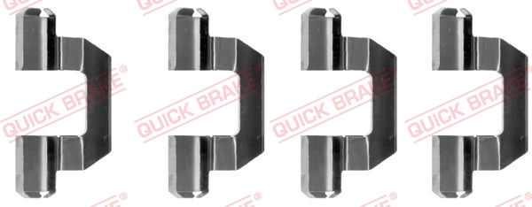 QUICK BRAKE Zubehörsatz, Scheibenbremsbelag 1091077