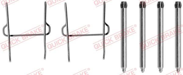 QUICK BRAKE Zubehörsatz, Scheibenbremsbelag 1091081