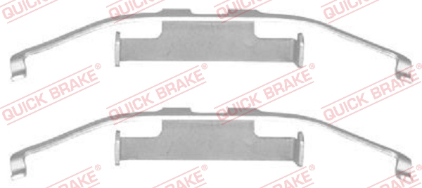 QUICK BRAKE Zubehörsatz, Scheibenbremsbelag 1091097
