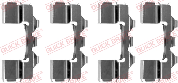 QUICK BRAKE Zubehörsatz, Scheibenbremsbelag 1091104