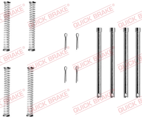 QUICK BRAKE Zubehörsatz, Scheibenbremsbelag 1091128