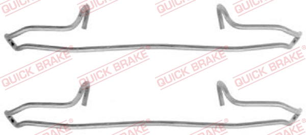 QUICK BRAKE Zubehörsatz, Scheibenbremsbelag 1091159