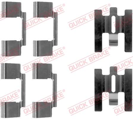 QUICK BRAKE Zubehörsatz, Scheibenbremsbelag 1091160