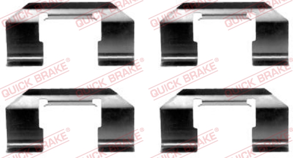 QUICK BRAKE Zubehörsatz, Scheibenbremsbelag 1091174