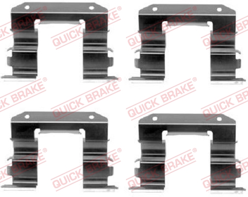 QUICK BRAKE Zubehörsatz, Scheibenbremsbelag 1091182