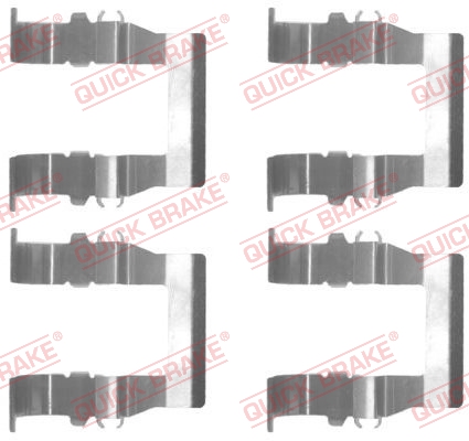 QUICK BRAKE Zubehörsatz, Scheibenbremsbelag 1091194