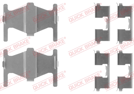 QUICK BRAKE Zubehörsatz, Scheibenbremsbelag 1091204