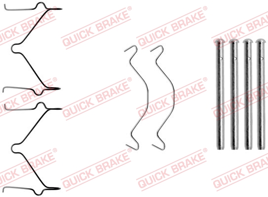 QUICK BRAKE Zubehörsatz, Scheibenbremsbelag 1091209