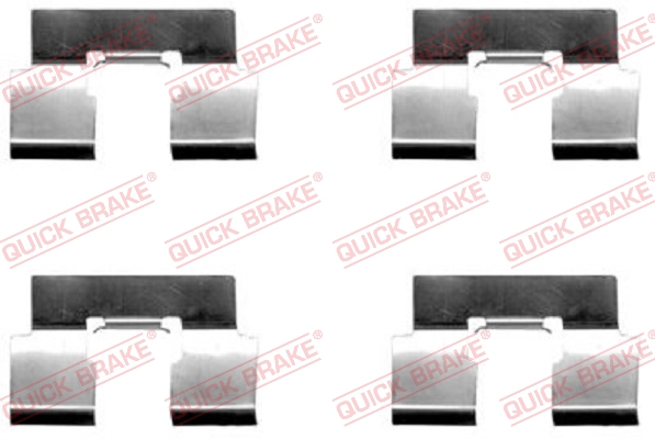 QUICK BRAKE Zubehörsatz, Scheibenbremsbelag 1091214
