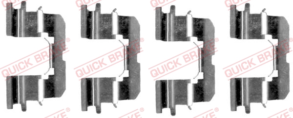QUICK BRAKE Zubehörsatz, Scheibenbremsbelag 1091227