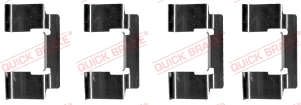 QUICK BRAKE Zubehörsatz, Scheibenbremsbelag 1091235