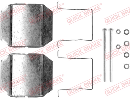 QUICK BRAKE Zubehörsatz, Scheibenbremsbelag 1091237