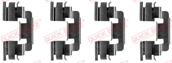 QUICK BRAKE Zubehörsatz, Scheibenbremsbelag 1091249
