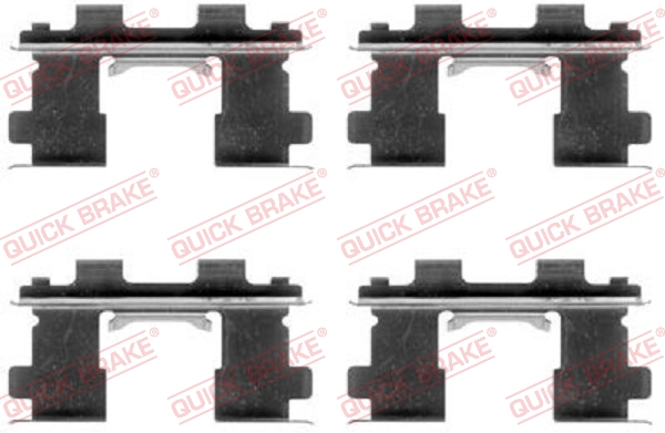 QUICK BRAKE Zubehörsatz, Scheibenbremsbelag 1091253