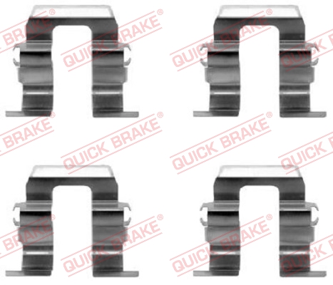QUICK BRAKE Zubehörsatz, Scheibenbremsbelag 1091259