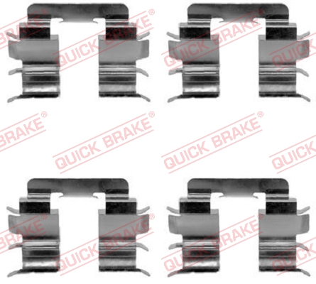 QUICK BRAKE Zubehörsatz, Scheibenbremsbelag 1091272