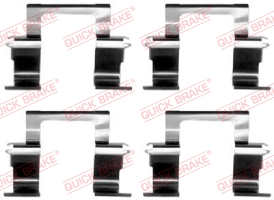 QUICK BRAKE Zubehörsatz, Scheibenbremsbelag 1091274