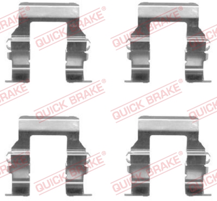 QUICK BRAKE Zubehörsatz, Scheibenbremsbelag 1091279