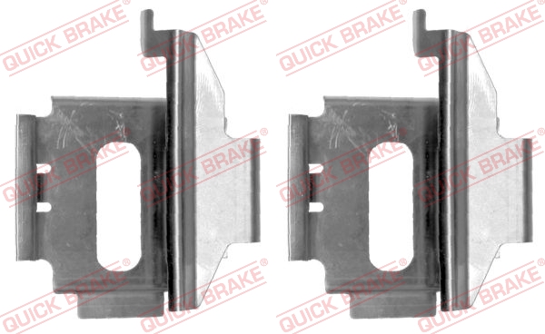 QUICK BRAKE Zubehörsatz, Scheibenbremsbelag 1091282