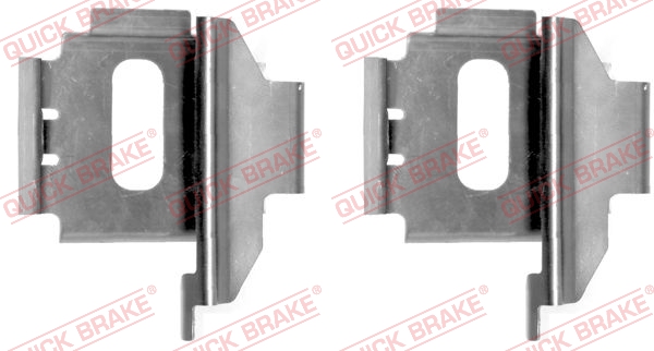 QUICK BRAKE Zubehörsatz, Scheibenbremsbelag 1091283