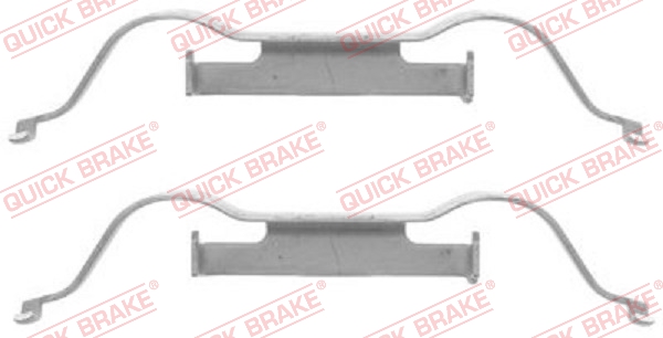QUICK BRAKE Zubehörsatz, Scheibenbremsbelag 1091288
