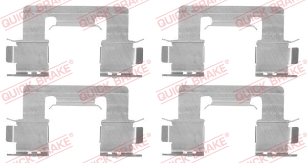 QUICK BRAKE Zubehörsatz, Scheibenbremsbelag 1091294