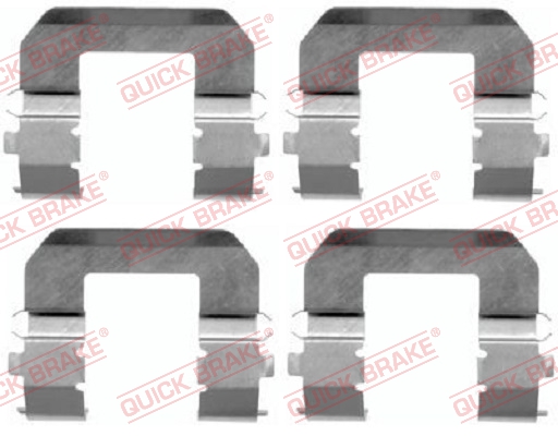 QUICK BRAKE Zubehörsatz, Scheibenbremsbelag 1091617