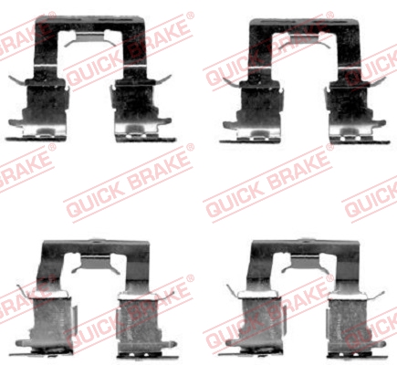 QUICK BRAKE Zubehörsatz, Scheibenbremsbelag 1091620