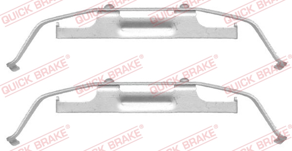 QUICK BRAKE Zubehörsatz, Scheibenbremsbelag 1091642
