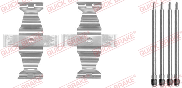 QUICK BRAKE Zubehörsatz, Scheibenbremsbelag 1091643