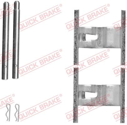 QUICK BRAKE Zubehörsatz, Scheibenbremsbelag 1091660
