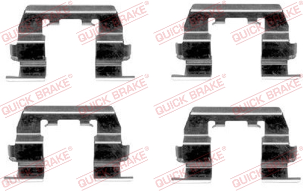 QUICK BRAKE Zubehörsatz, Scheibenbremsbelag 1091669