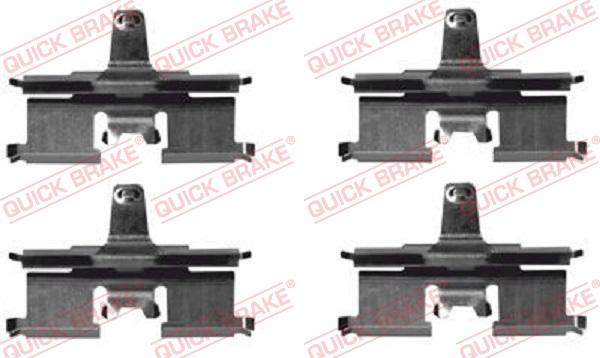 QUICK BRAKE Zubehörsatz, Scheibenbremsbelag 1091692