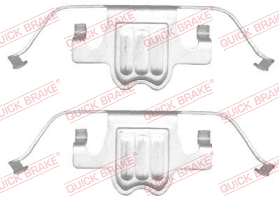 QUICK BRAKE Zubehörsatz, Scheibenbremsbelag 1091695