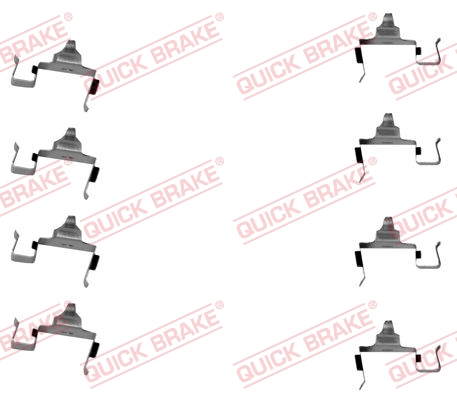 QUICK BRAKE Zubehörsatz, Scheibenbremsbelag 1091697