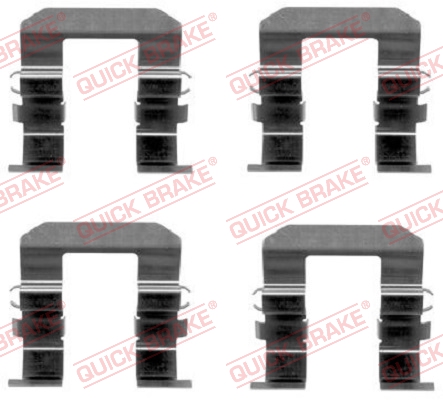 QUICK BRAKE Zubehörsatz, Scheibenbremsbelag 1091704