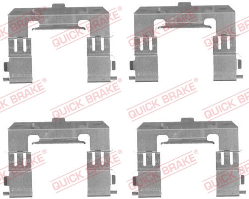 QUICK BRAKE Zubehörsatz, Scheibenbremsbelag 1091715