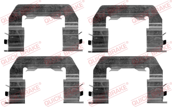QUICK BRAKE Zubehörsatz, Scheibenbremsbelag 1091719