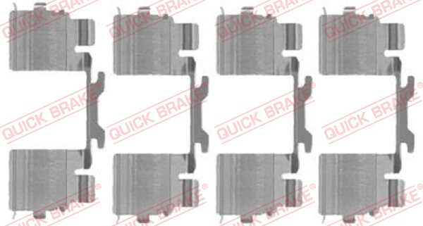 QUICK BRAKE Zubehörsatz, Scheibenbremsbelag 1091725