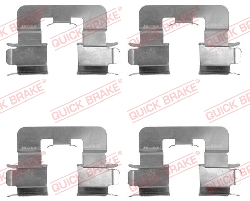 QUICK BRAKE Zubehörsatz, Scheibenbremsbelag 1091741