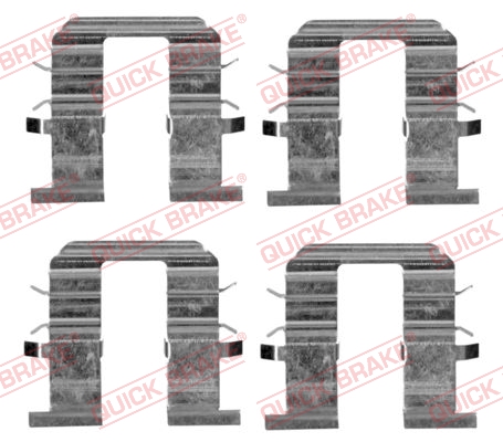 QUICK BRAKE Zubehörsatz, Scheibenbremsbelag 1091746