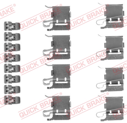 QUICK BRAKE Zubehörsatz, Scheibenbremsbelag 1091748