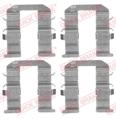 QUICK BRAKE Zubehörsatz, Scheibenbremsbelag 1091758