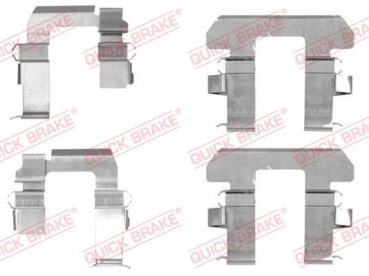 QUICK BRAKE Zubehörsatz, Scheibenbremsbelag 1091763