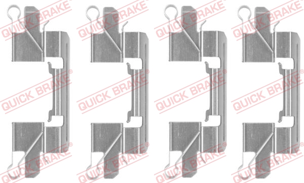 QUICK BRAKE Zubehörsatz, Scheibenbremsbelag 1091769