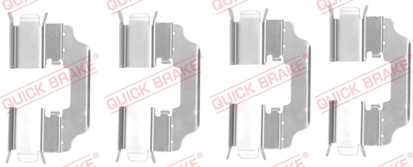 QUICK BRAKE Zubehörsatz, Scheibenbremsbelag 1091770