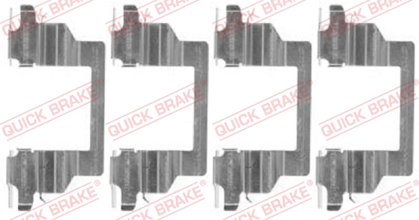 QUICK BRAKE Zubehörsatz, Scheibenbremsbelag 1091778